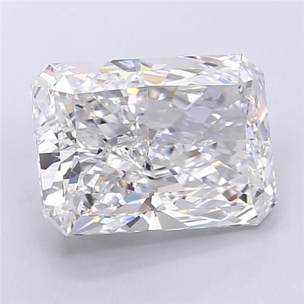 5.51ct E VVS2 Rare Carat Ideal Cut Radiant Lab Grown Diamond
