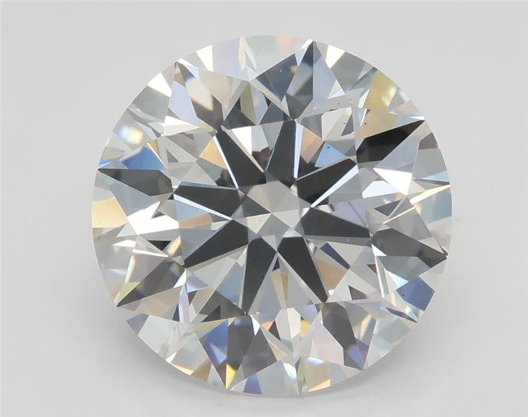 2.71ct E VS2 Rare Carat Ideal Cut Round Lab Grown Diamond