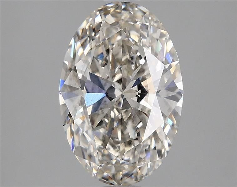 2.08ct I SI1 Rare Carat Ideal Cut Oval Lab Grown Diamond