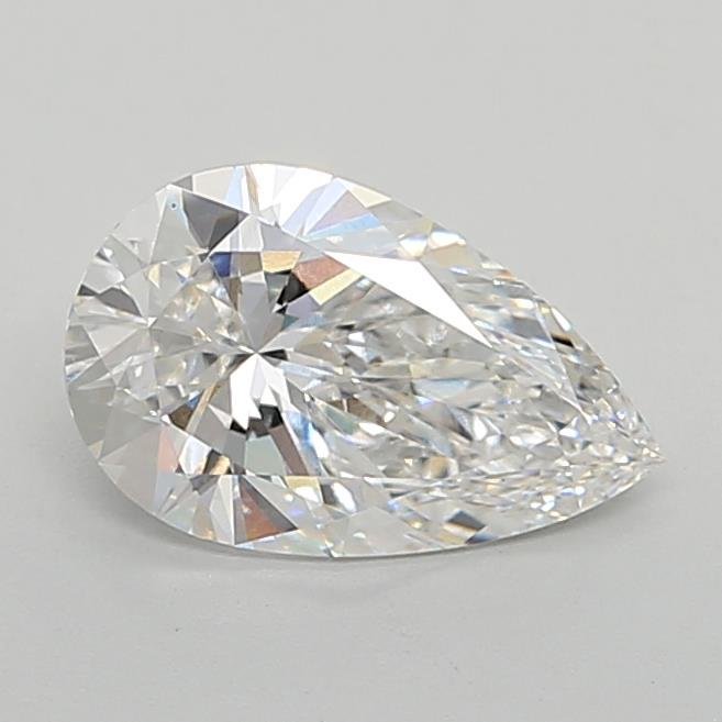 1.53ct E VS1 Rare Carat Ideal Cut Pear Lab Grown Diamond