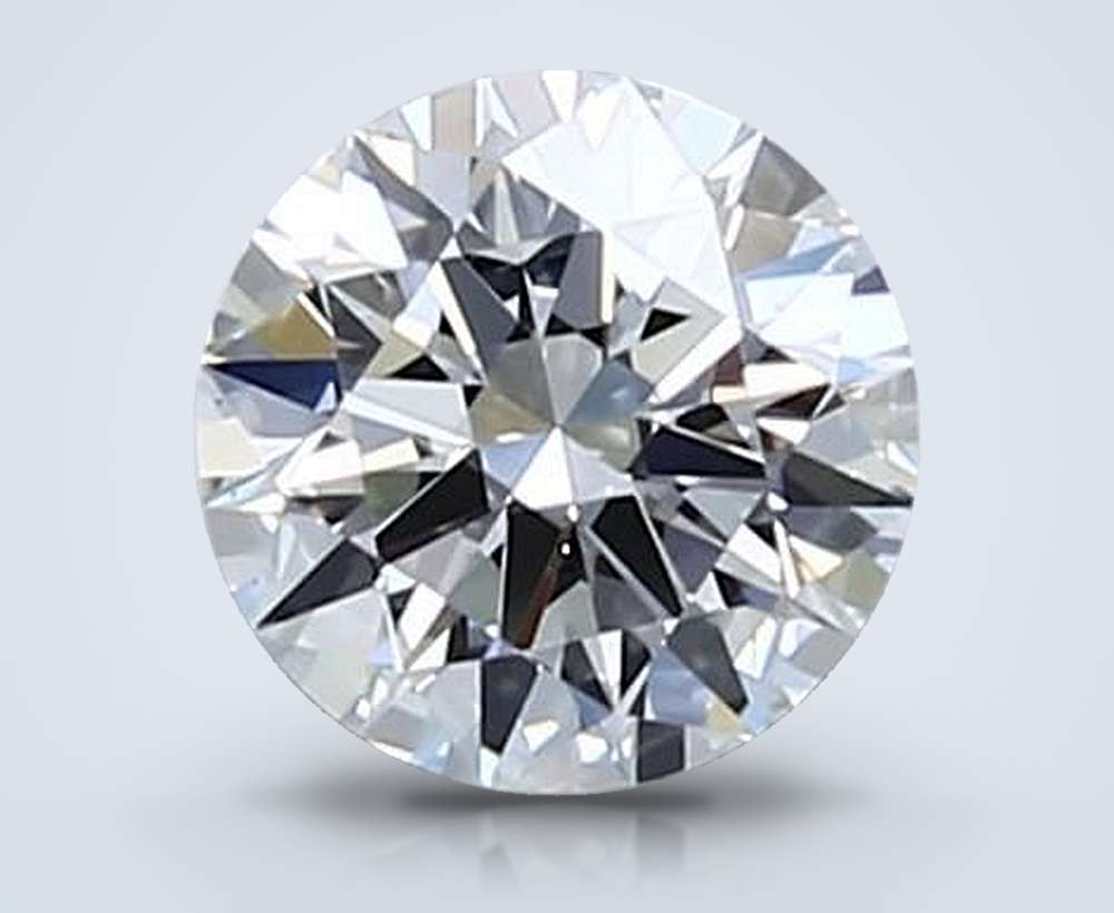 0.54 Carat Round Natural Diamond