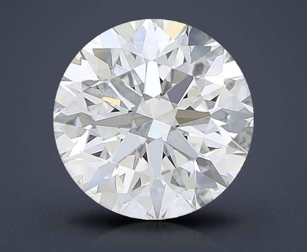 3.30 Carat Round Lab Diamond