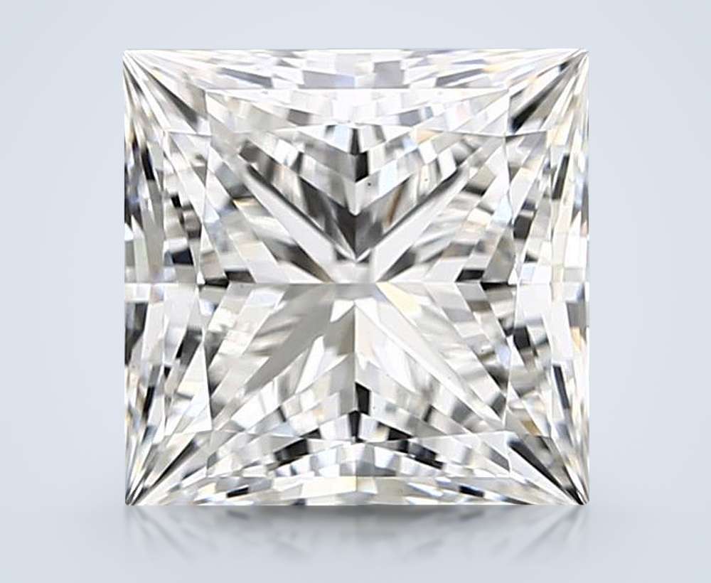 3.71 Carat Princess Lab Diamond