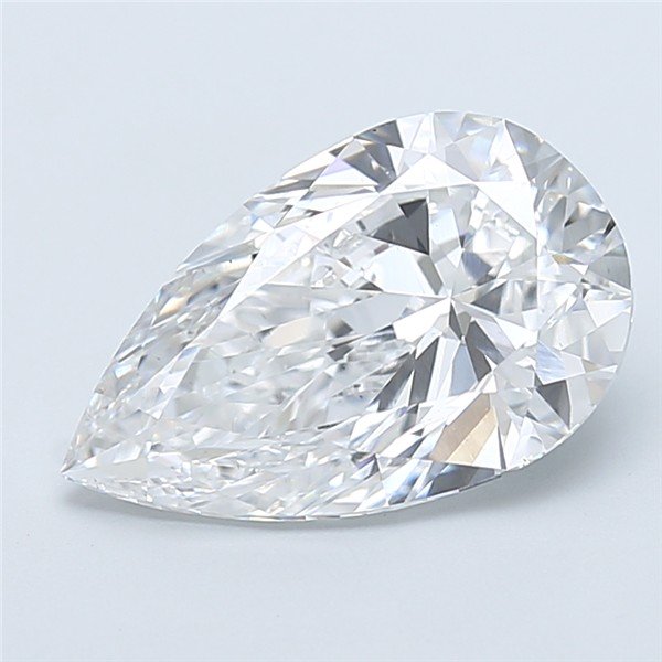 2.08 Carat Pear Lab Diamond