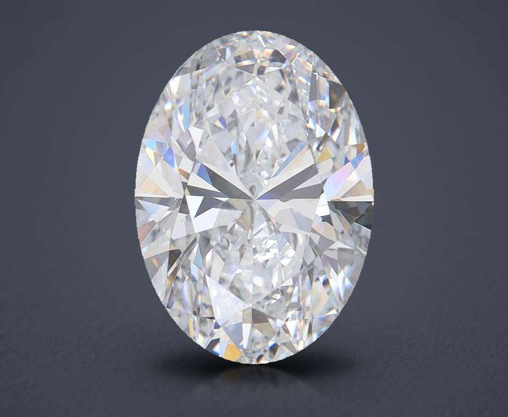 4.11 Carat Oval Lab Diamond