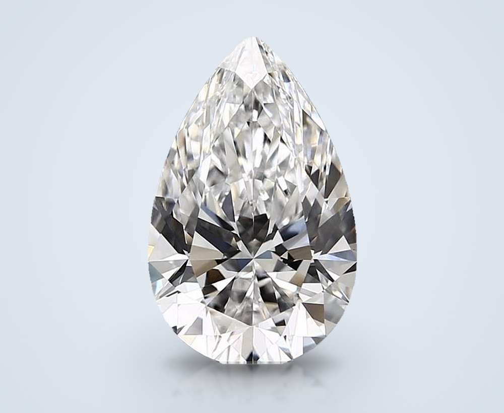 3.53 Carat Pear Lab Diamond