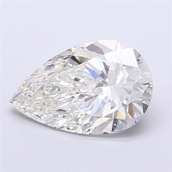 4.00ct G VS1 Rare Carat Ideal Cut Pear Lab Grown Diamond