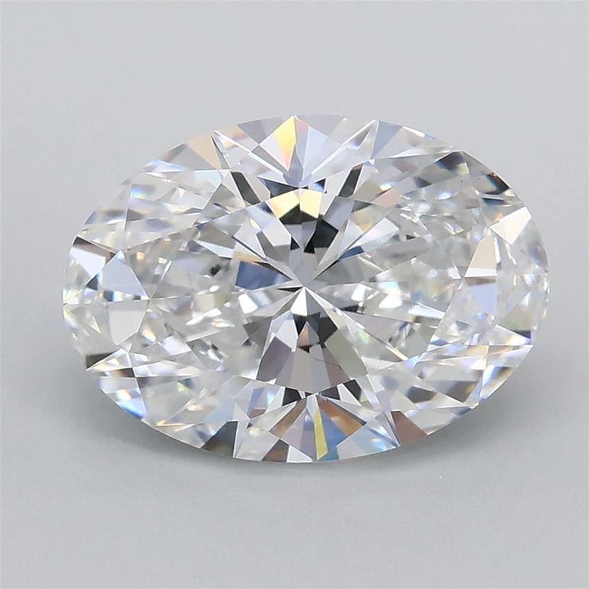 2.04ct D VS1 Rare Carat Ideal Cut Oval Lab Grown Diamond