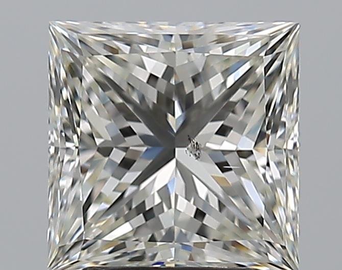 2.51ct J SI1 Very Good Cut Princess Diamond