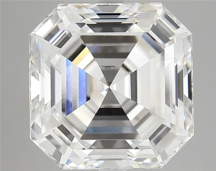 10.08ct F VVS2 Rare Carat Ideal Cut Asscher Lab Grown Diamond