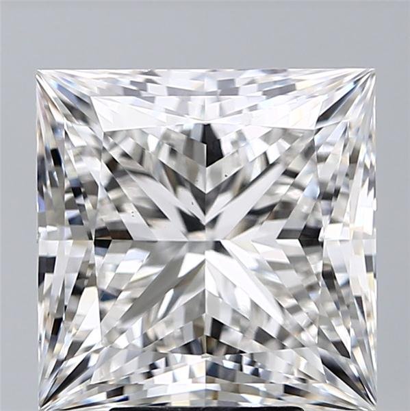 7.01ct G VS1 Rare Carat Ideal Cut Princess Lab Grown Diamond
