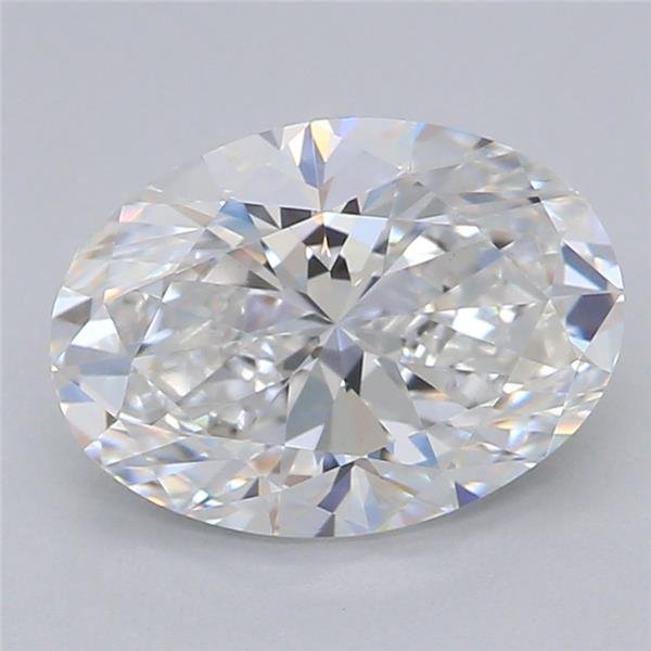 1.29ct D VVS2 Very Good Cut Oval Lab Grown Diamond