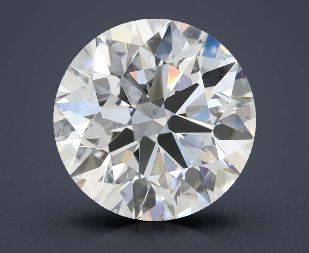 3.37 Carat Round Lab Diamond