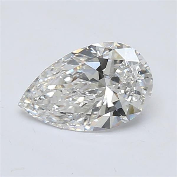 0.72ct E VVS1 Very Good Cut Pear Lab Grown Diamond