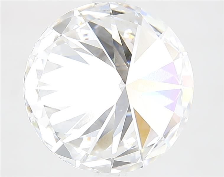 5.40ct F SI1 Rare Carat Ideal Cut Round Lab Grown Diamond