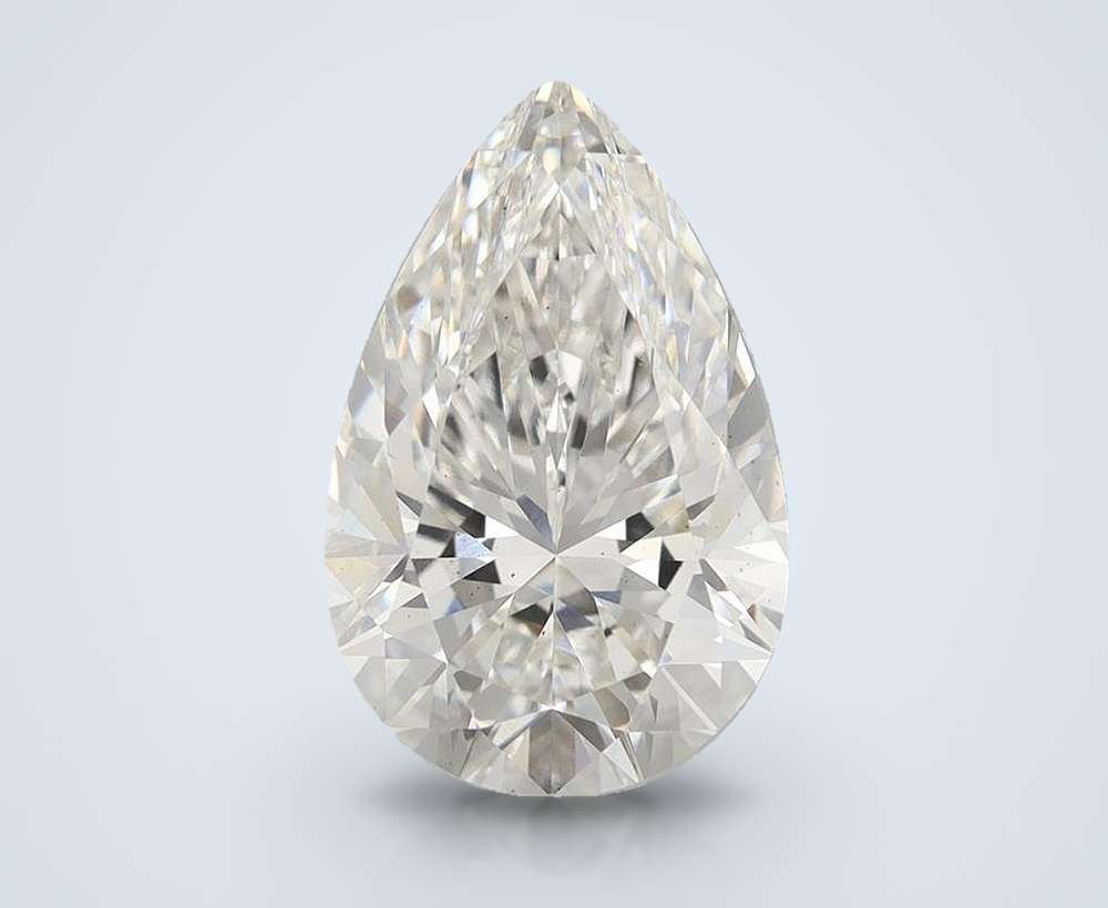 5.97 Carat Pear Lab Diamond