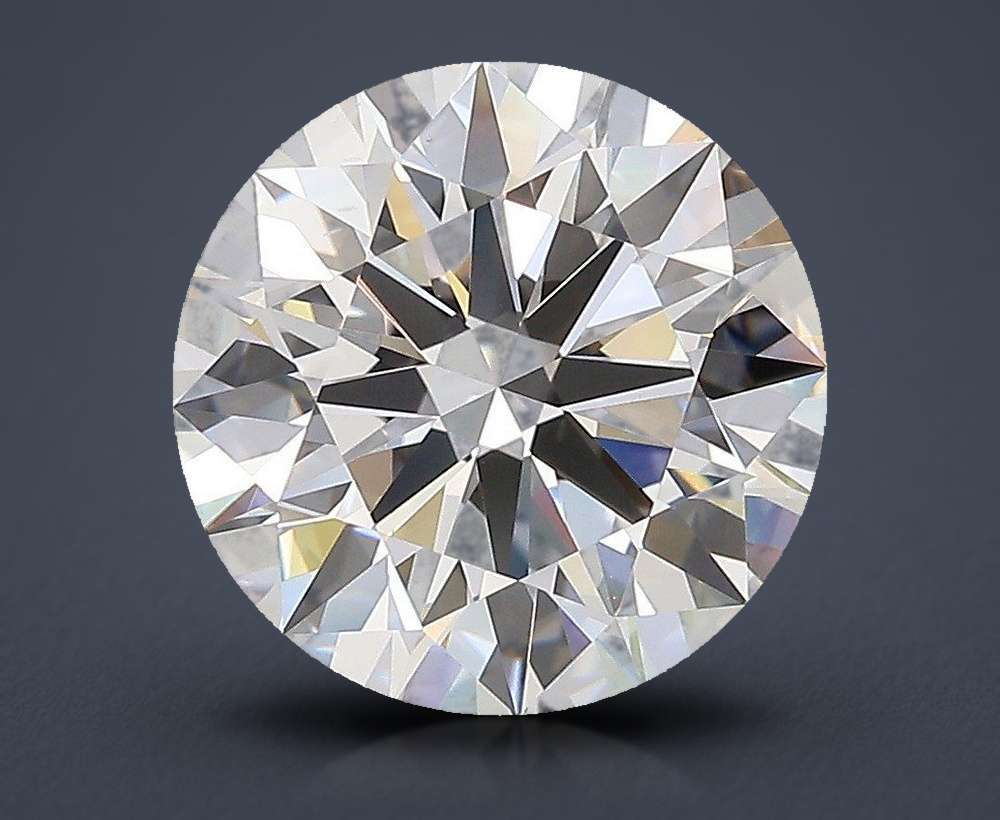 3.79 Carat Round Lab Diamond
