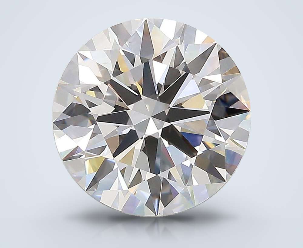 3.79 Carat Round Lab Diamond