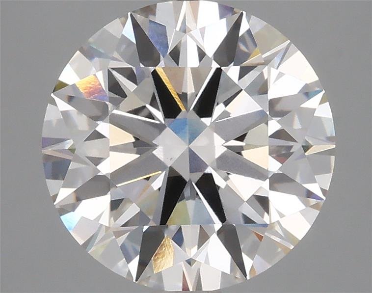 3.87ct G VVS2 Rare Carat Ideal Cut Round Lab Grown Diamond