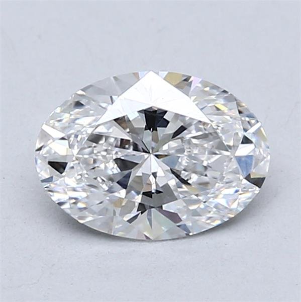 1.04ct D VS1 Rare Carat Ideal Cut Oval Lab Grown Diamond
