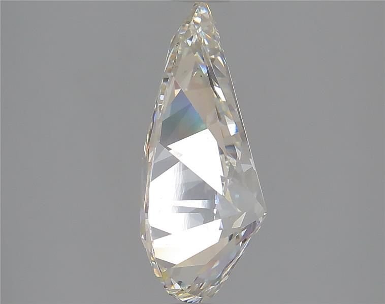 2.88ct H VS2 Rare Carat Ideal Cut Pear Lab Grown Diamond