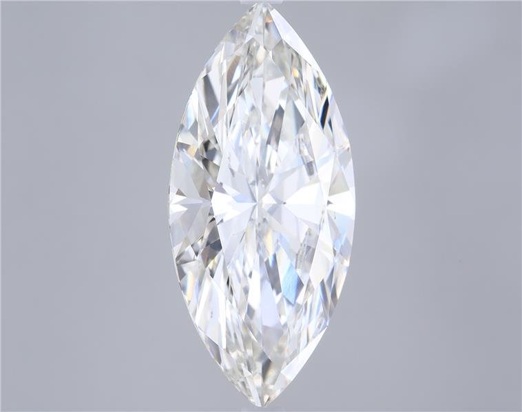 4.18ct H VS2 Rare Carat Ideal Cut Marquise Lab Grown Diamond