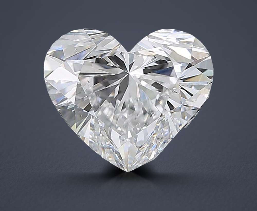 3.54 Carat Heart Natural Diamond