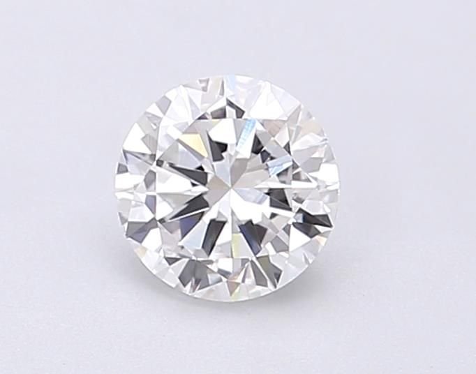 0.64ct D VVS2 Very Good Cut Round Lab Grown Diamond