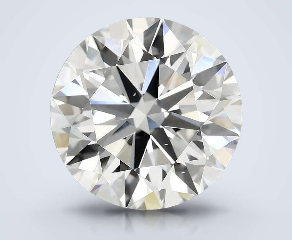 4.74 Carat Round Lab Diamond