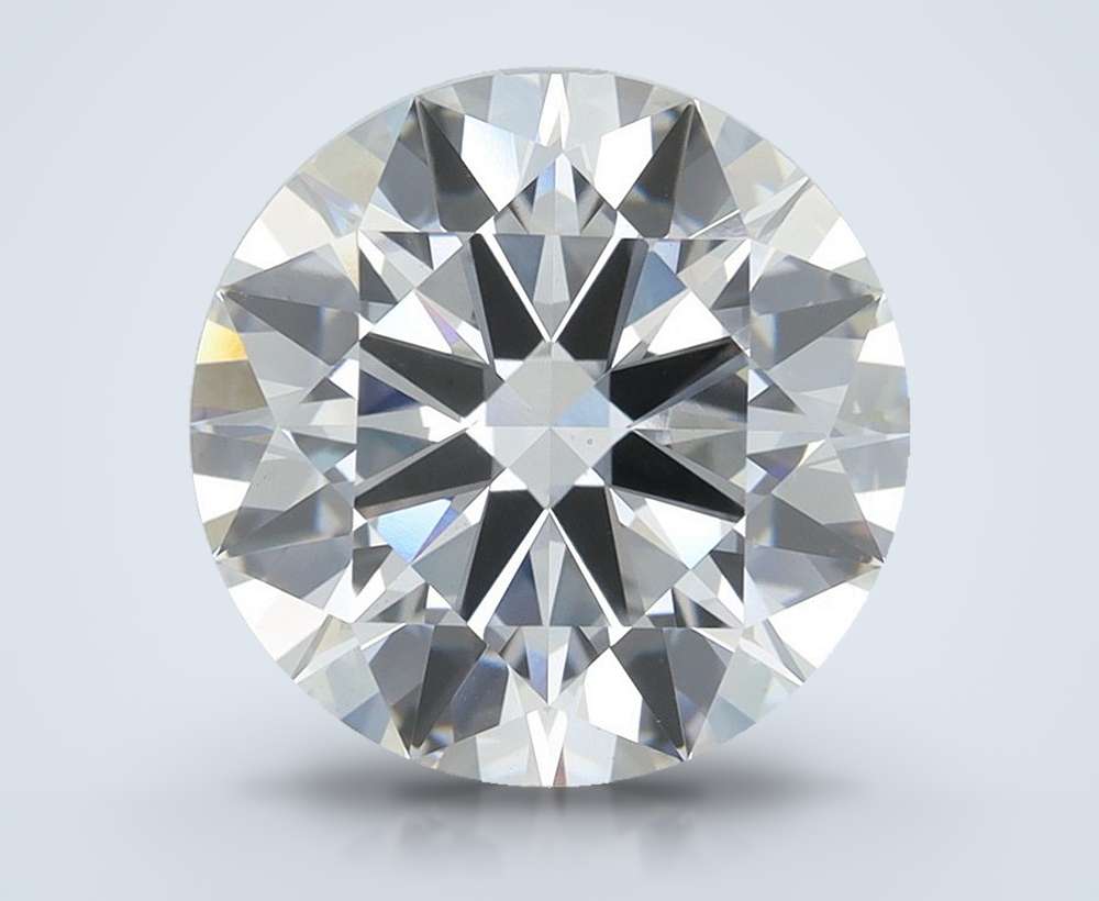 5.70 Carat Round Lab Diamond