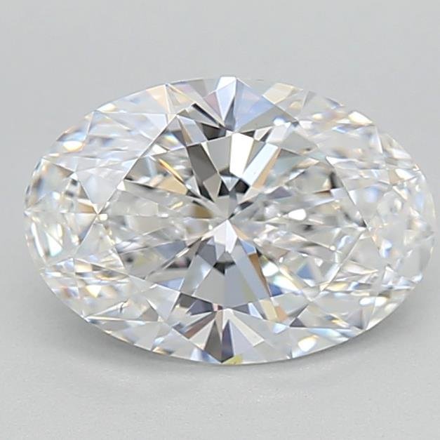 1.24ct D VS2 Rare Carat Ideal Cut Oval Lab Grown Diamond