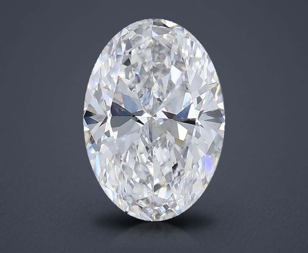 0.66 Carat Oval Lab Diamond