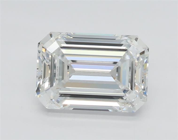 1.21ct D VVS2 Rare Carat Ideal Cut Emerald Lab Grown Diamond