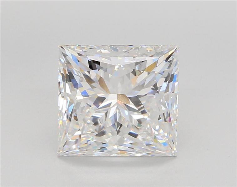 5.08ct E VS1 Rare Carat Ideal Cut Princess Lab Grown Diamond