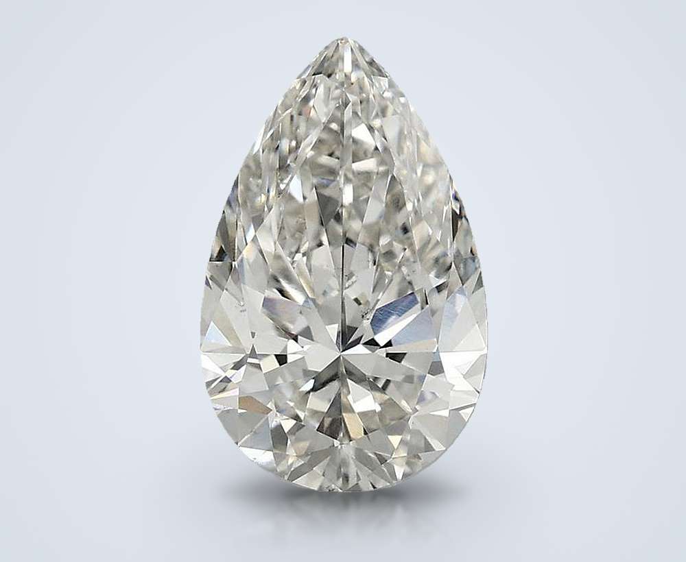 2.51 Carat Pear Lab Diamond