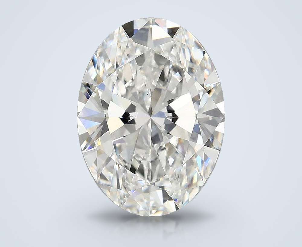 3.82 Carat Oval Lab Diamond
