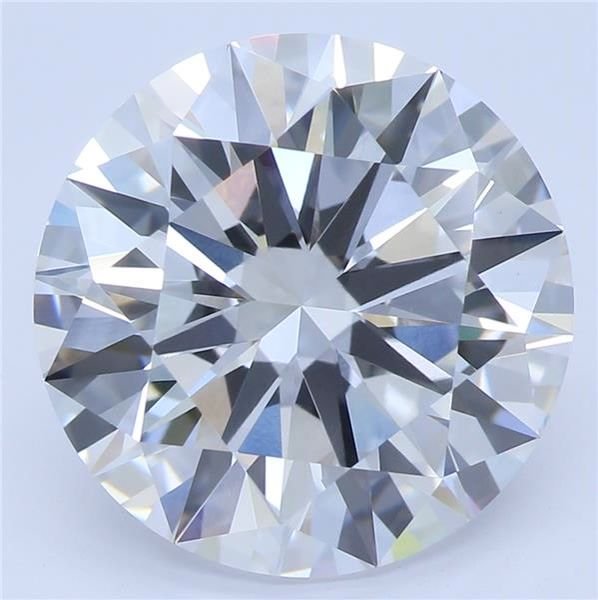 5.01ct D VS1 Rare Carat Ideal Cut Round Lab Grown Diamond