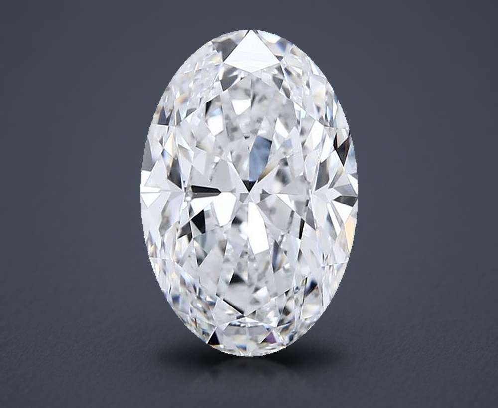 4.02 Carat Oval Natural Diamond