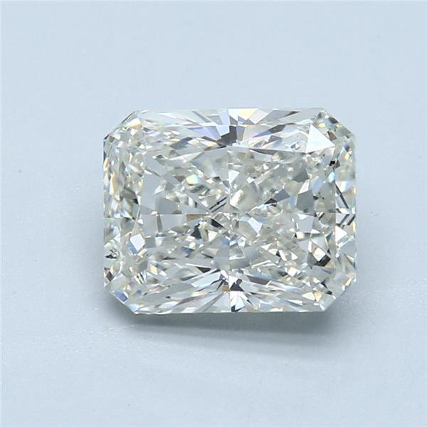 3.06ct J SI1 Rare Carat Ideal Cut Radiant Lab Grown Diamond