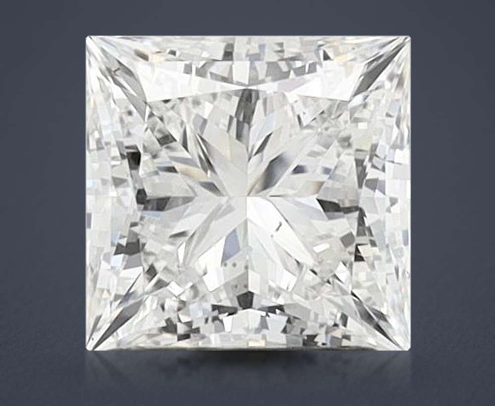 1.54 Carat Princess Lab Diamond