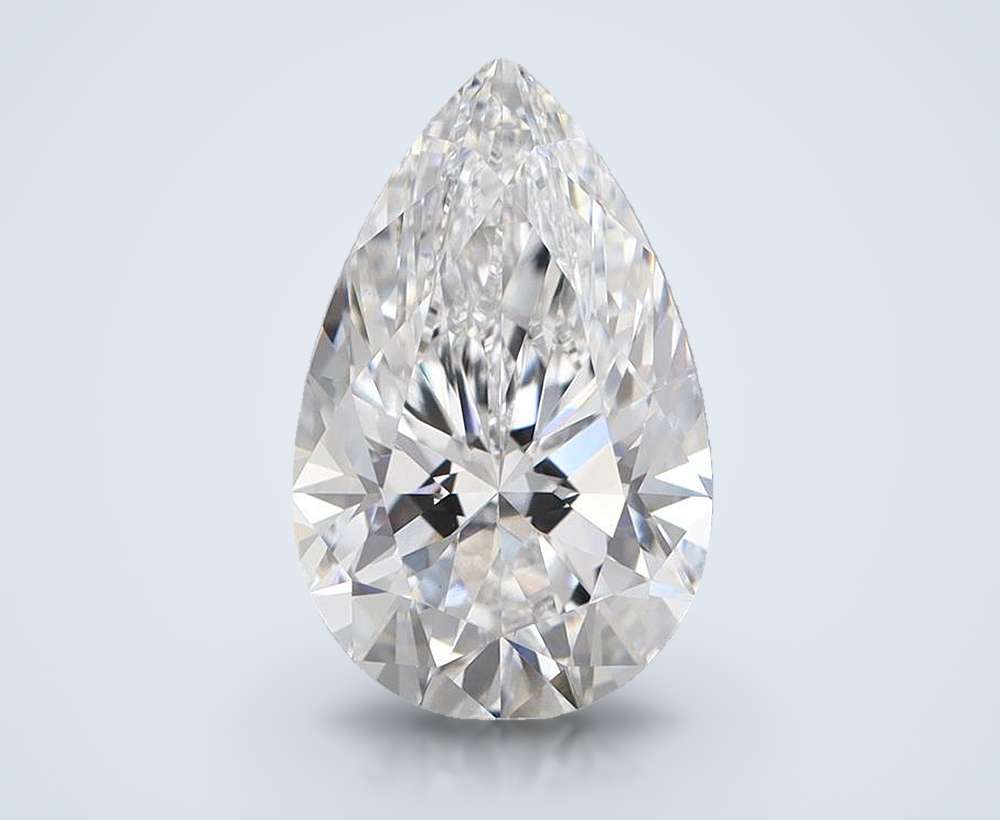 3.57 Carat Pear Lab Diamond