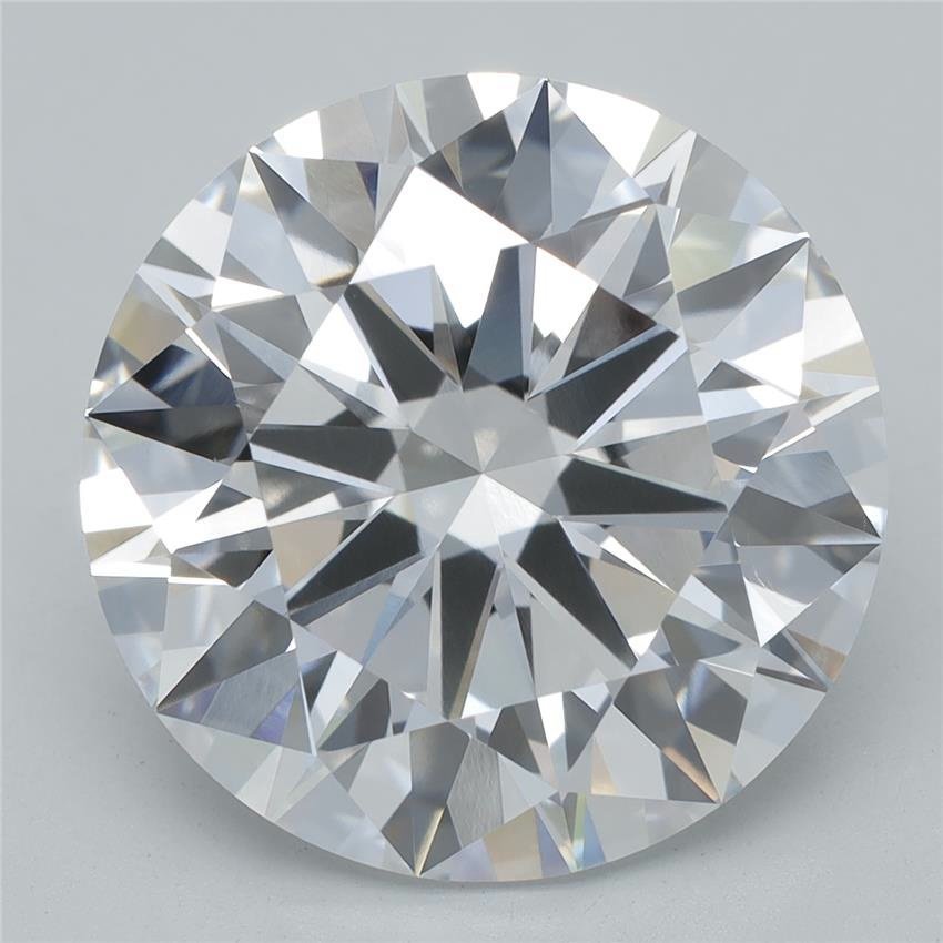 7.02ct E VVS2 Rare Carat Ideal Cut Round Lab Grown Diamond