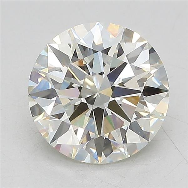 2.03ct J VS1 Rare Carat Ideal Cut Round Lab Grown Diamond