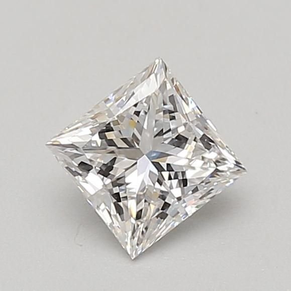 0.82ct D VVS2 Rare Carat Ideal Cut Princess Lab Grown Diamond