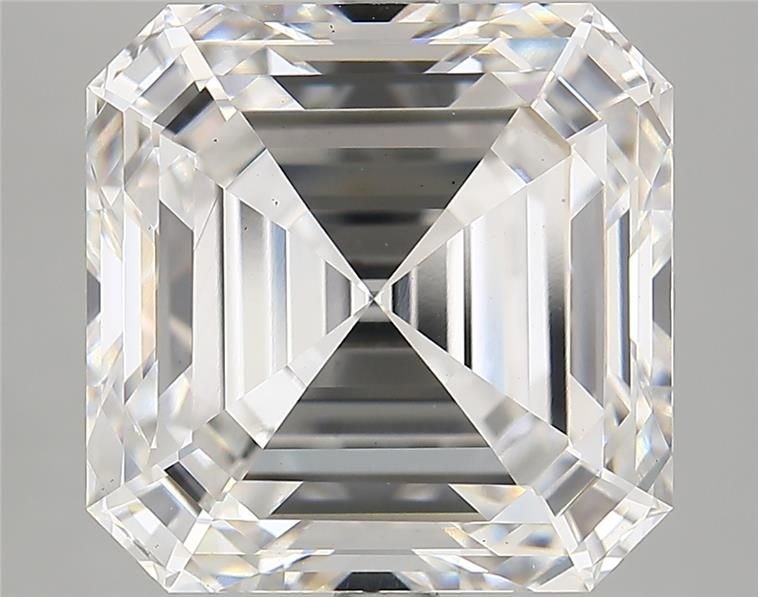 10.14ct F VS1 Rare Carat Ideal Cut Asscher Lab Grown Diamond