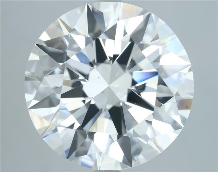 8.32ct H SI1 Rare Carat Ideal Cut Round Diamond