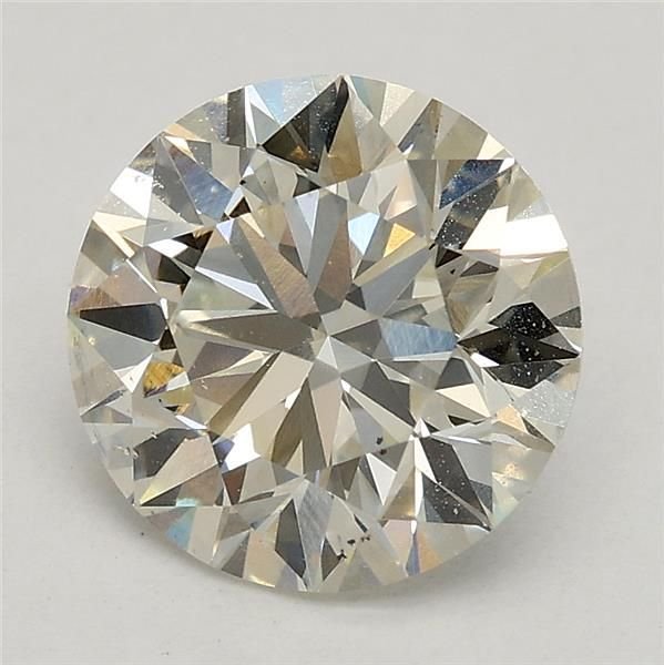 1.70ct K SI1 Rare Carat Ideal Cut Round Lab Grown Diamond