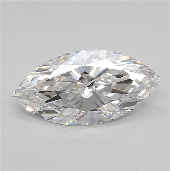 2.02ct D VS2 Rare Carat Ideal Cut Marquise Lab Grown Diamond