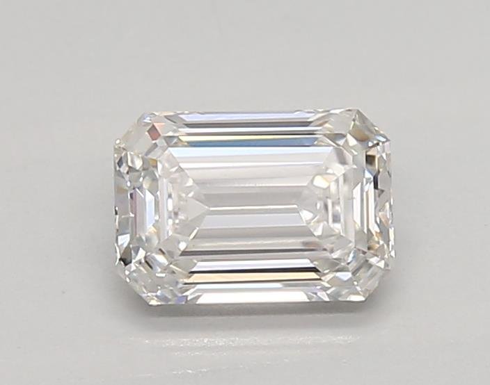 0.76ct E VS1 Rare Carat Ideal Cut Emerald Lab Grown Diamond