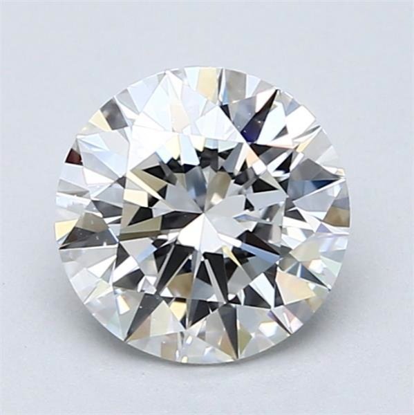 1.70ct F VS2 Rare Carat Ideal Cut Round Diamond